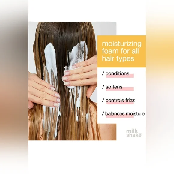 milk_shake Whipped Cream Leave In Conditioner Foam For All Hair Types - Picture 4 of 10